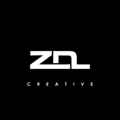 ZDL Letter Initial Logo Design Template Vector Illustration