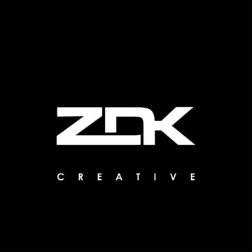 ZDK Letter Initial Logo Design Template Vector Illustration