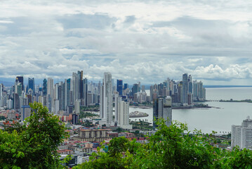 View of downtown Panama City, Panama