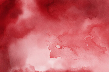 Blood Red Watercolor Background, Maroon Texture