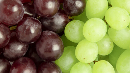 red green grapes food backgraund