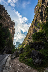 Fototapeta na wymiar Bicaz gorges, Romania