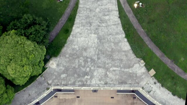 Vista de Deus do Obelisco de 1932 em S&atilde;o Paulo