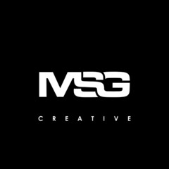 MSG Letter Initial Logo Design Template Vector Illustration