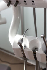 Instruments for dental treatment in a dental office