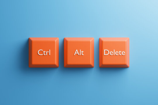 Control alt delete - computer keys
