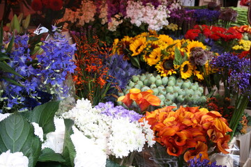 Flower stall London