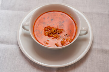 Busumer Krabbensuppe, Busom Style Soup with North Sea Crabs