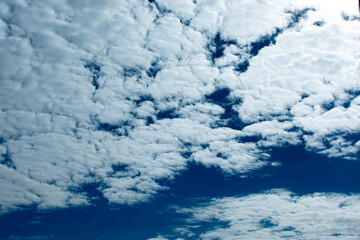 beautiful clouds in a beautiful day