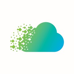 Digital Cloud Logo Design