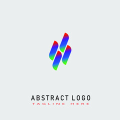 Abstract logo. Minimalist logo design. Creative logo. Beautiful and simple elements. - Vector