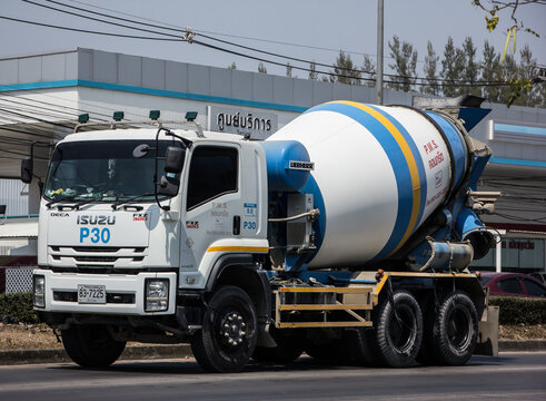  Cement truck of PWS Concrete.