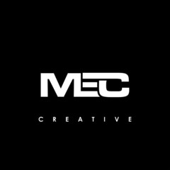 MEC Letter Initial Logo Design Template Vector Illustration