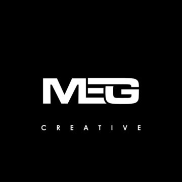 MEG Letter Initial Logo Design Template Vector Illustration