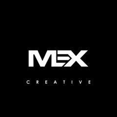 MEX Letter Initial Logo Design Template Vector Illustration