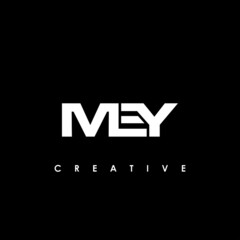 MEY Letter Initial Logo Design Template Vector Illustration