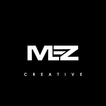 MEZ Letter Initial Logo Design Template Vector Illustration