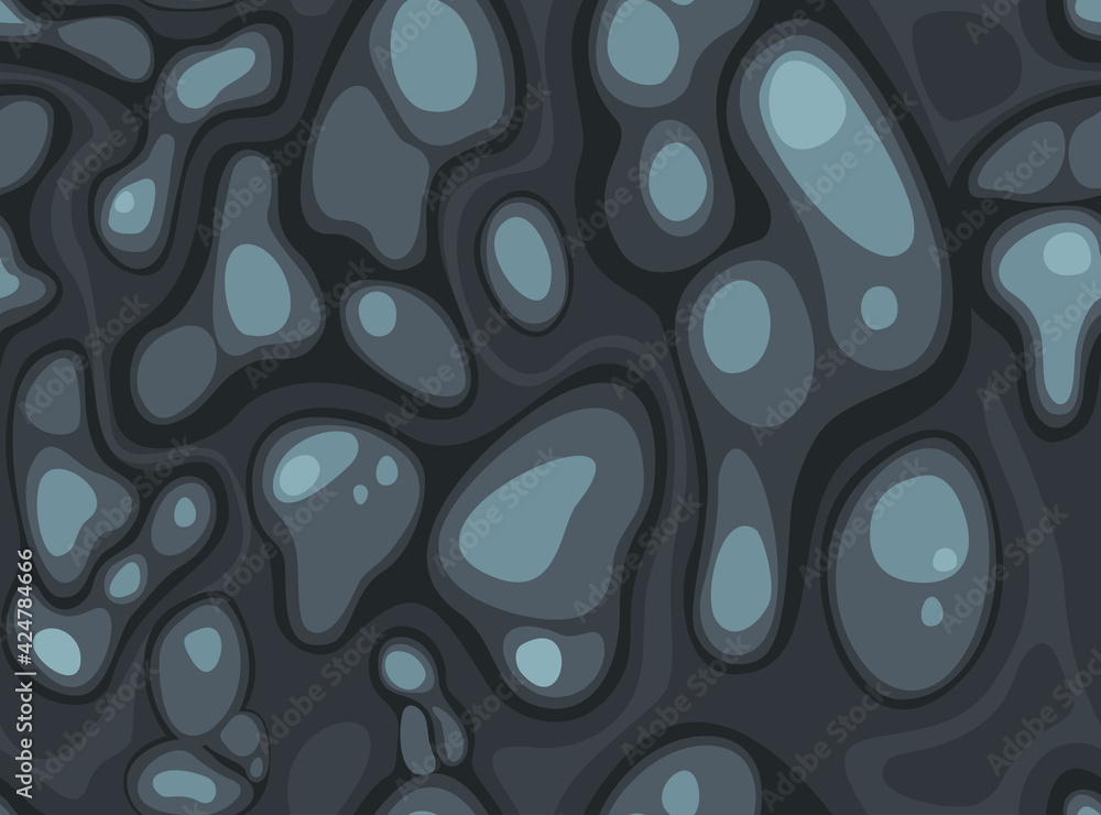 Poster geometric seamless pattern from spots. abstract camo. print on textiles. template for design. vector
