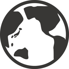 地球儀アイコンイラスト