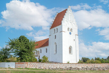 Fototapeta premium Elmelunde kirke (Church) Møn Region Sjælland (Region Zealand) Denmark