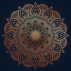 Abstract mandala with luxury background for cover, print, poster, wallpaper, cards
