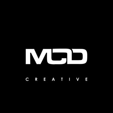 MCD Letter Initial Logo Design Template Vector Illustration