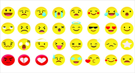 emoji set illustation