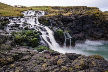 Dunseverick Fallse, Causeway Coast, Northern Ireland, UK