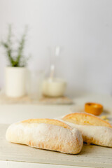 Rustic Artisan Homemade sourdough bread food flour 