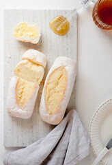 Rustic Artisan Homemade sourdough bread food flour 