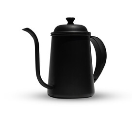 teapot mockup from front point of view. mockups collection of utensil products. can be used for product design preview and displaying products on social media, websites, and marketplace.
