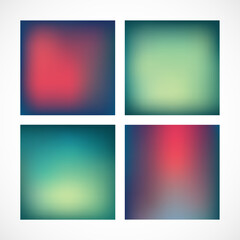 Abstract colorful smooth blurred vector background for design.