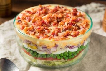 Homemade Seven Layer Salad