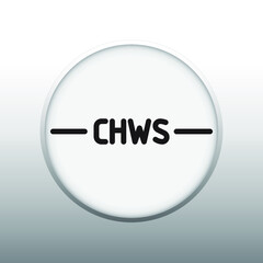 CHILLED WATER SUPPLY VECTOR SYMBOL OF PUMPING SYSTEM MECHANICAL SYSTEM