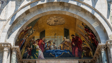 Naklejka premium Mosaics of Saint Mark's Basilica.