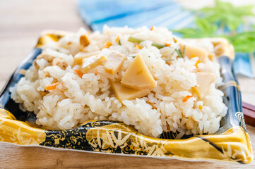 たけのこのおこわ