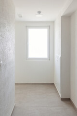 hallway in the building