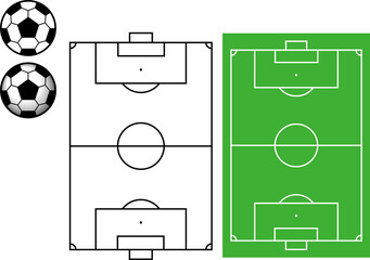 サッカーのイラスト素材集 © 四郎丸