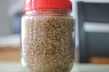 Red rice or Matta rice is adulterated by adding cheaper white rice