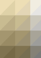 Fototapeta premium Abstract color Low-Polygones Generative Art background illustration