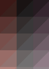 Obraz premium Abstract color Low-Polygones Generative Art background illustration