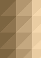 Fototapeta premium Abstract color Low-Polygones Generative Art background illustration