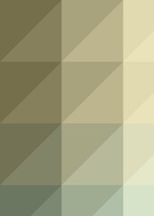 Fototapeta premium Abstract color Low-Polygones Generative Art background illustration