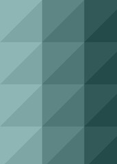 Abstract color Low-Polygones Generative Art background illustration