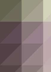 Fototapeta premium Abstract color Low-Polygones Generative Art background illustration