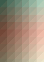 Obraz premium Abstract color Low-Polygones Generative Art background illustration