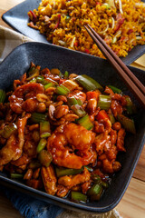 Kung Pao Chicken Shrimp