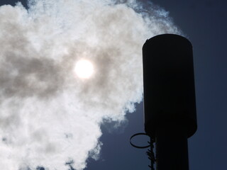 chimney smoke