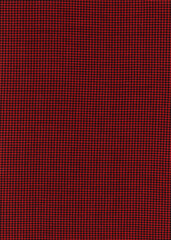 Fototapeta na wymiar red checkered fabric texture background
