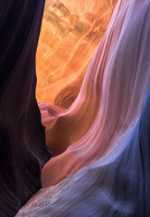 Colorful Antelope Canyon in Arizona